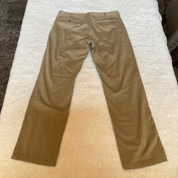 Eddie Bauer Mens Legend Wash Classic Fit‎ Straight Leg Khaki Pants Brown 36 x 34 - Picture 2 of 10